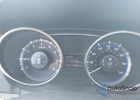 2011 Hyundai Sonata Gls z USA, uszkodzony, nr VIN 5NPEB4AC0BH048460